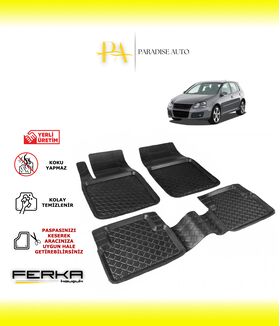 Volkswagen Golf 6 2008-2013 Uyumlu Havuzlu Paspas